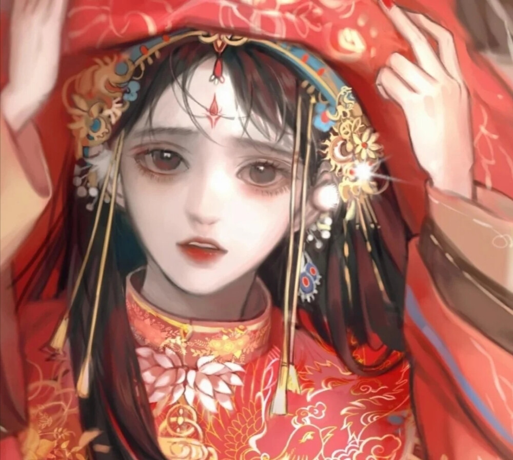 古风女头 新年快乐（六月）