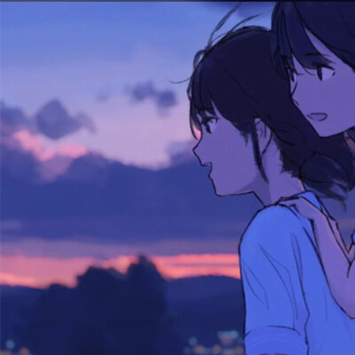 动漫闺蜜女头