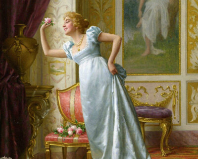 意大利画家Vittorio Reggianini(1858年至1938年[或1939]）