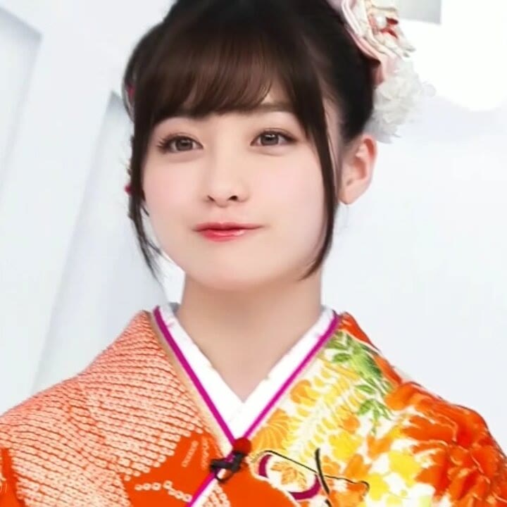 桥本环奈 女生头像 和服