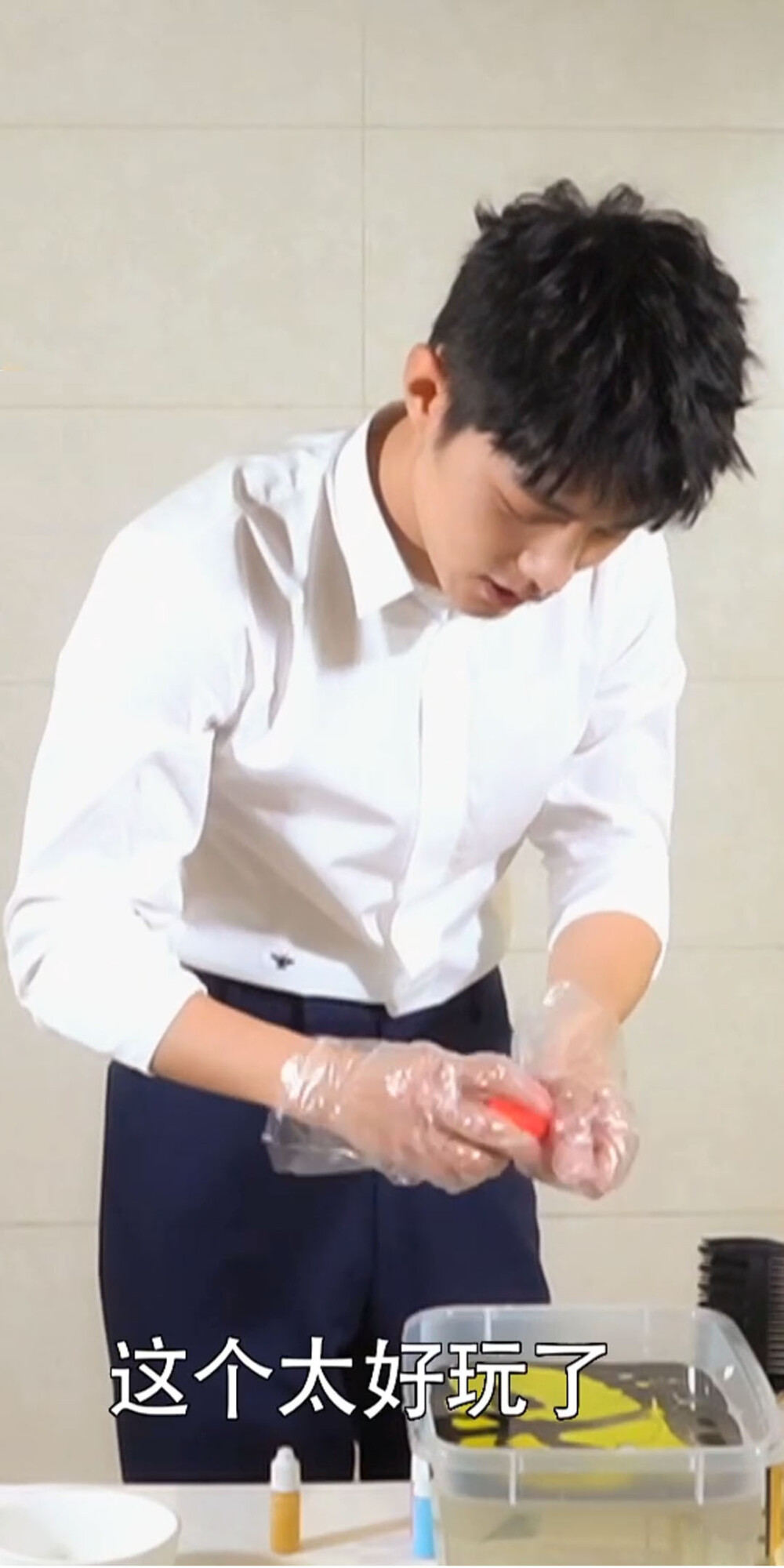 肖战2021北京台春晚水拓画210212