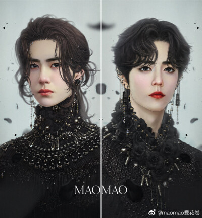 博君一肖
战山为王
画师：maomao爱花卷