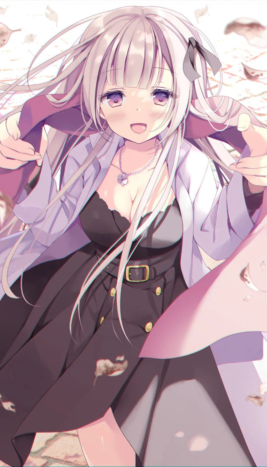 动漫高清壁纸 新年快乐呀 