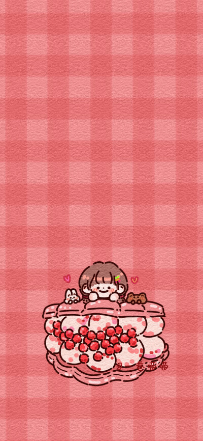 卡通壁纸
图源 一卷喵喵