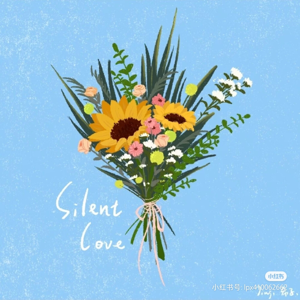 花束插画系列
by_希子_Lee
（来自小红书希子_Lee）
［站酷希子_Lee］