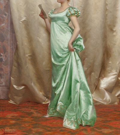 意大利画家Vittorio Reggianini(1858年至1938年[或1939]）