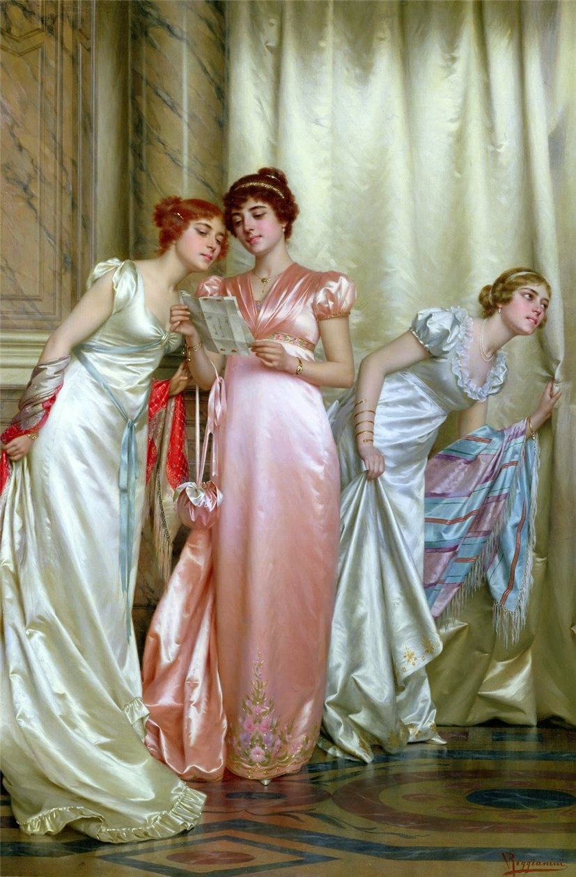 意大利画家Vittorio Reggianini(1858年至1938年[或1939]）