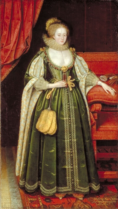 英国服装史上最奇特的女装款式之一出现在1610年代后至1620年代中的文艺复兴到巴洛克的转型期。这个时代虽然有大量画像资料流传，但因为没什么大事发生所以总被影视剧忽略，因此变得特别冷门。