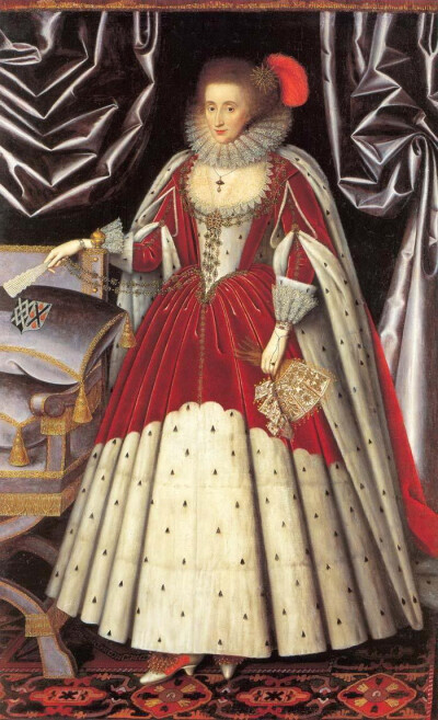 英国服装史上最奇特的女装款式之一出现在1610年代后至1620年代中的文艺复兴到巴洛克的转型期。这个时代虽然有大量画像资料流传，但因为没什么大事发生所以总被影视剧忽略，因此变得特别冷门。