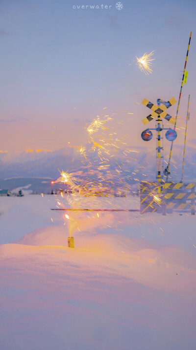 雪 花 火
「北海道」
©️overwater