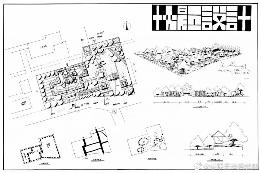 室内设计马克笔手绘 /快题设计/建筑设计/手绘/商业空间/环境艺术设计/环艺