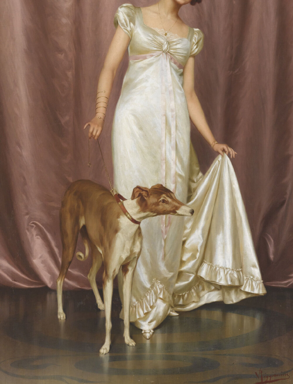 意大利画家Vittorio Reggianini(1858年至1938年[或1939]）