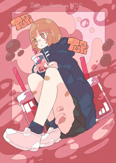 插画欣赏 | 画师：Haる 