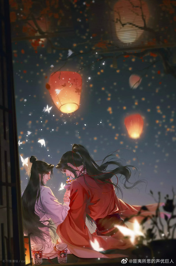 天官赐福 花怜 壁纸 千灯