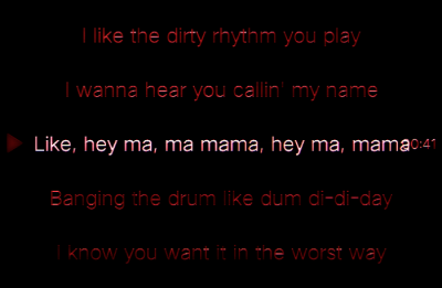 ：：ここで待っています。
