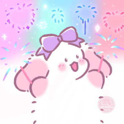 来一波可爱少女心兔子头像～
画师：骐冰Qice～