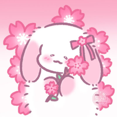 来一波可爱少女心兔子头像～
画师：骐冰Qice～