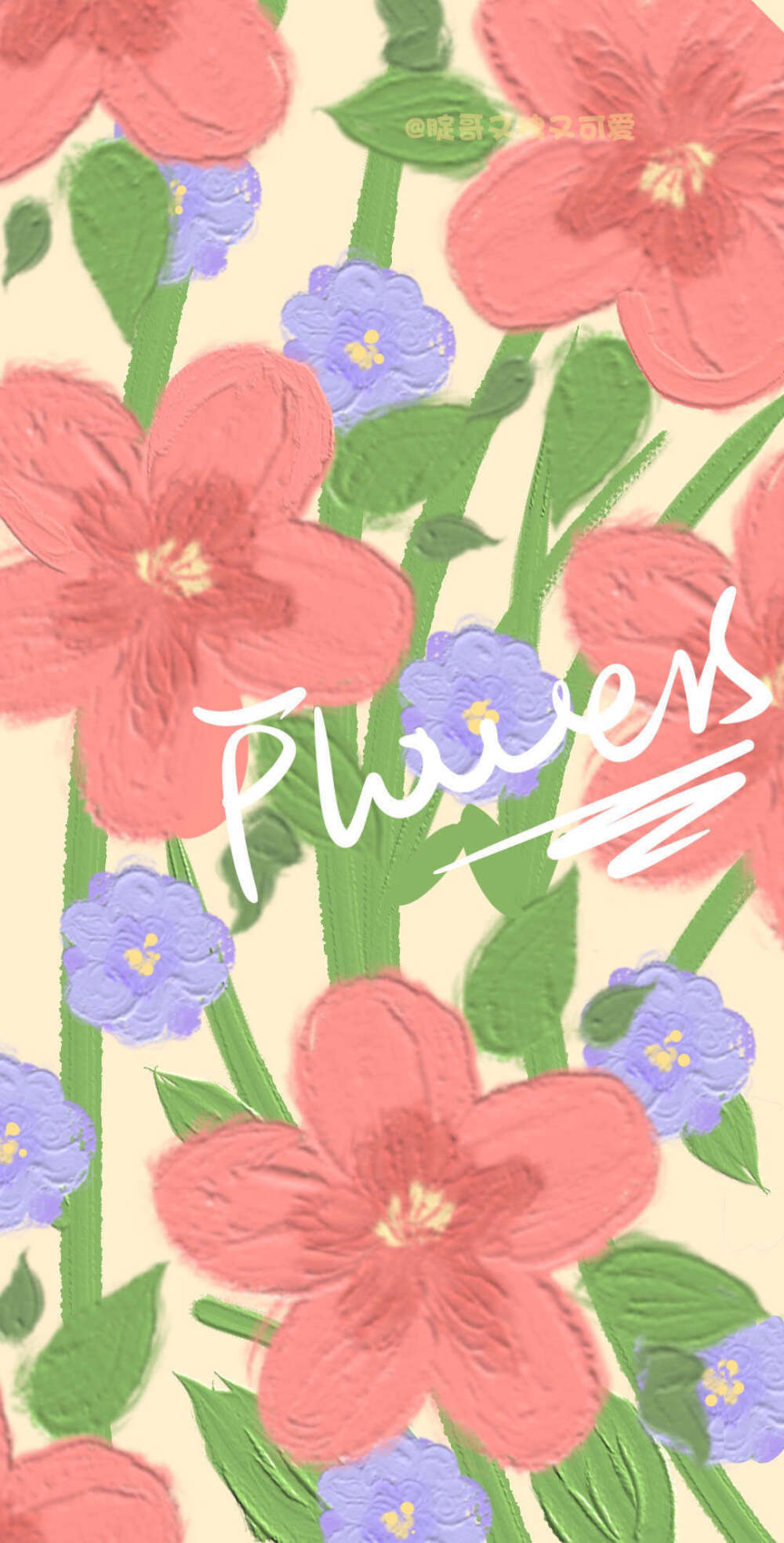 花朵壁纸 源@腚哥又拽又可爱