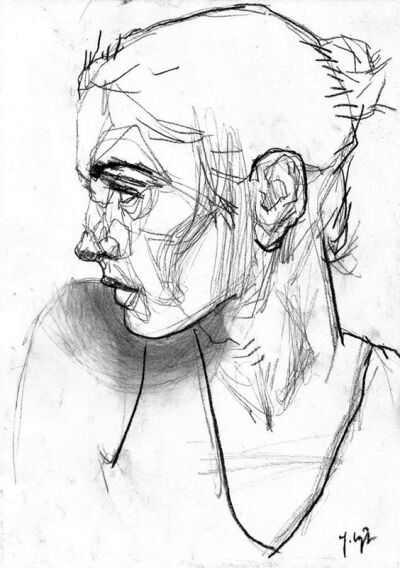 绘画素材素描速写人物意境灵感帅哥美女水彩风景欧美