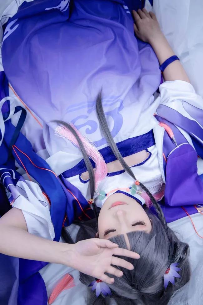 cosplay食物语COS 闲游仙鹤 空桑女少主