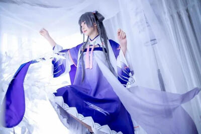 cosplay食物语COS 闲游仙鹤 空桑女少主