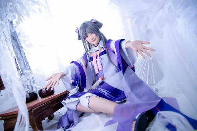 cosplay食物语COS 闲游仙鹤 空桑女少主