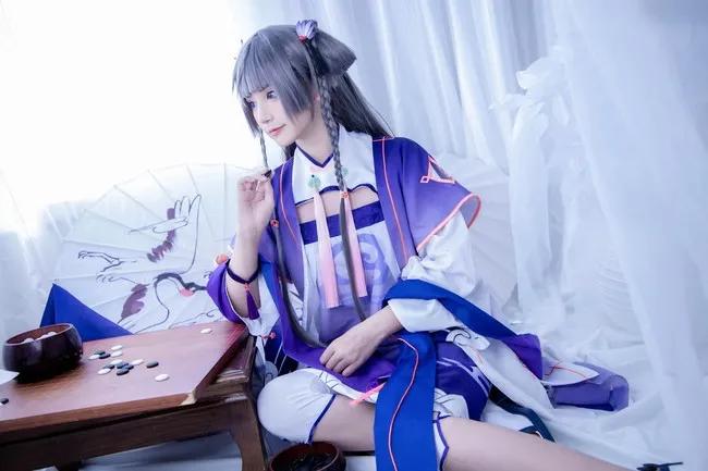 cosplay食物语COS 闲游仙鹤 空桑女少主