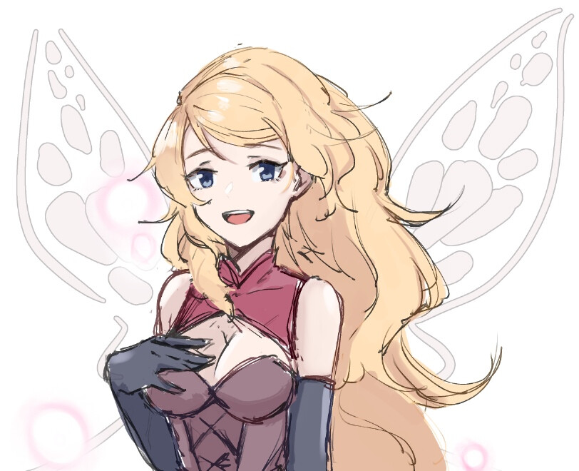 空洞骑士拟人蝴蝶歌者玛丽莎