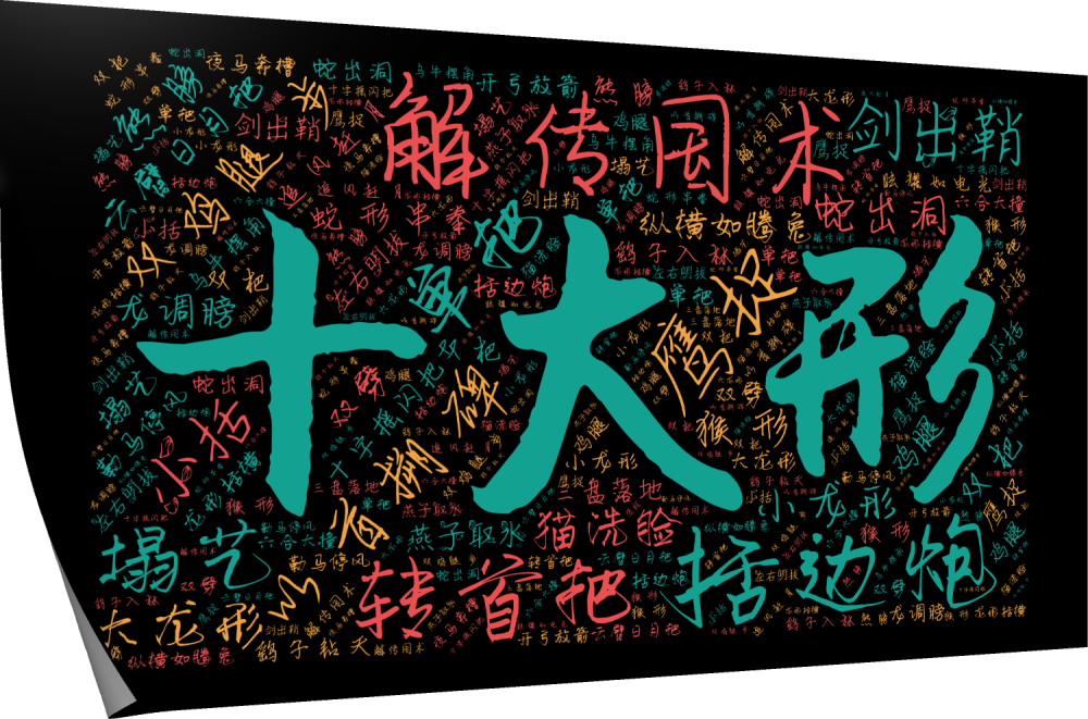 解传国术 心意拳 心意六合拳 十大形 武术 功夫
