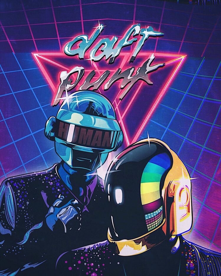 daft punk手机壁纸图片