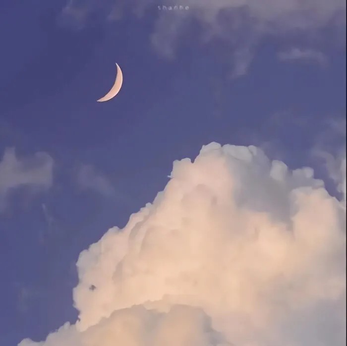 星空 月亮 背景图✨