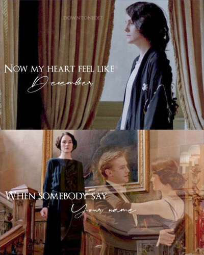 Downton Abbey 唐顿庄园
Mary Crawley & Matthew Crawley
Michelle Dockery & Dan Stevens
[ins@downtonedit]