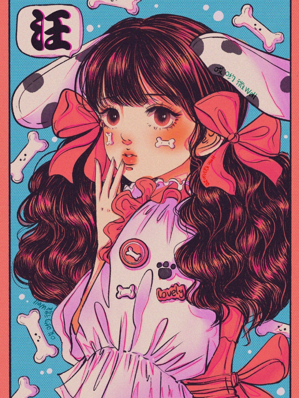 -星星会不会趁着人间烟火坠落时 偷偷溜下来见想见的人-
©哎呦微well
#少女插画# #生肖拟人# #手绘插画# #神仙大大安利# #少女头像#