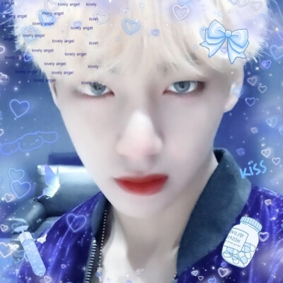 Kim taehyung# [Blue&Butterfly] * 如同孤島的我（鯨魚）唱著尚無回答的歌