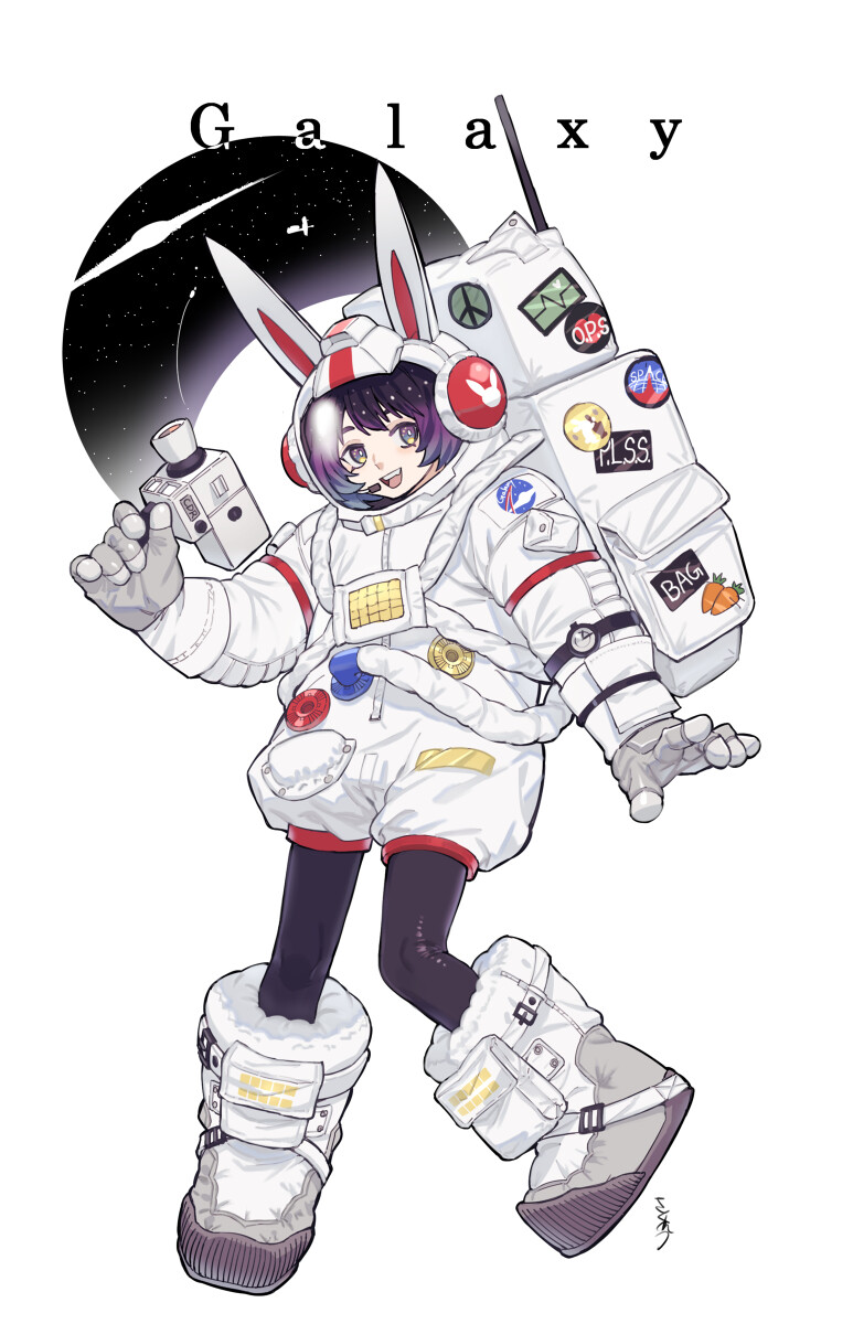 宇航员动漫人物 梦幻图片