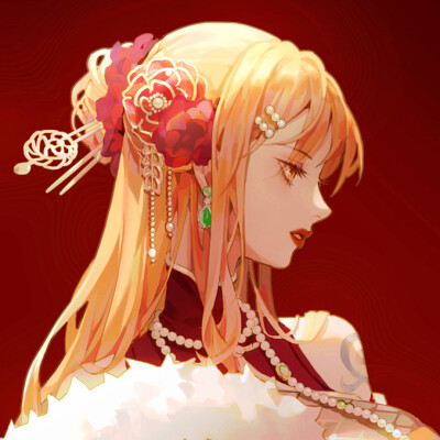 动漫女头◇虎斑自截 图片来源：pixiv