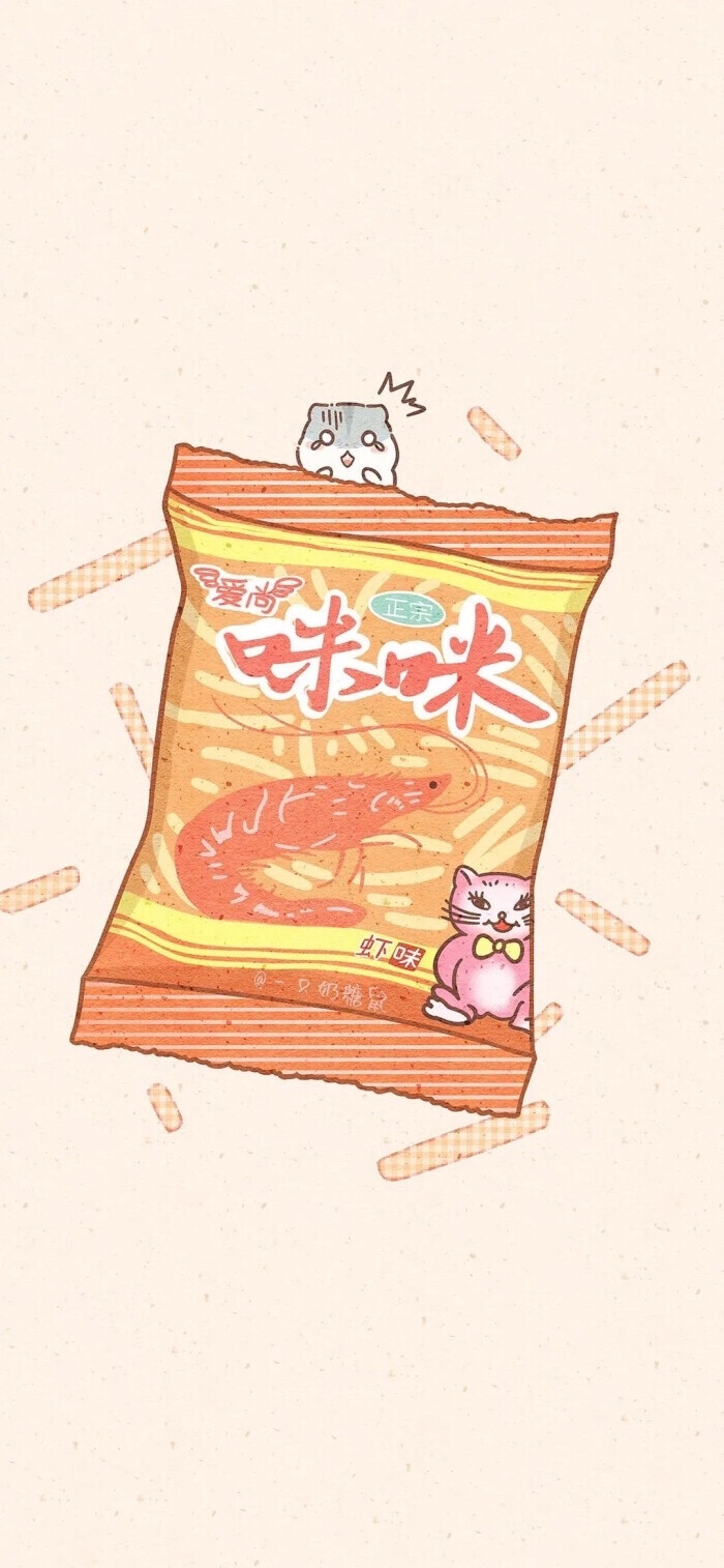日系卡通零食壁纸图片