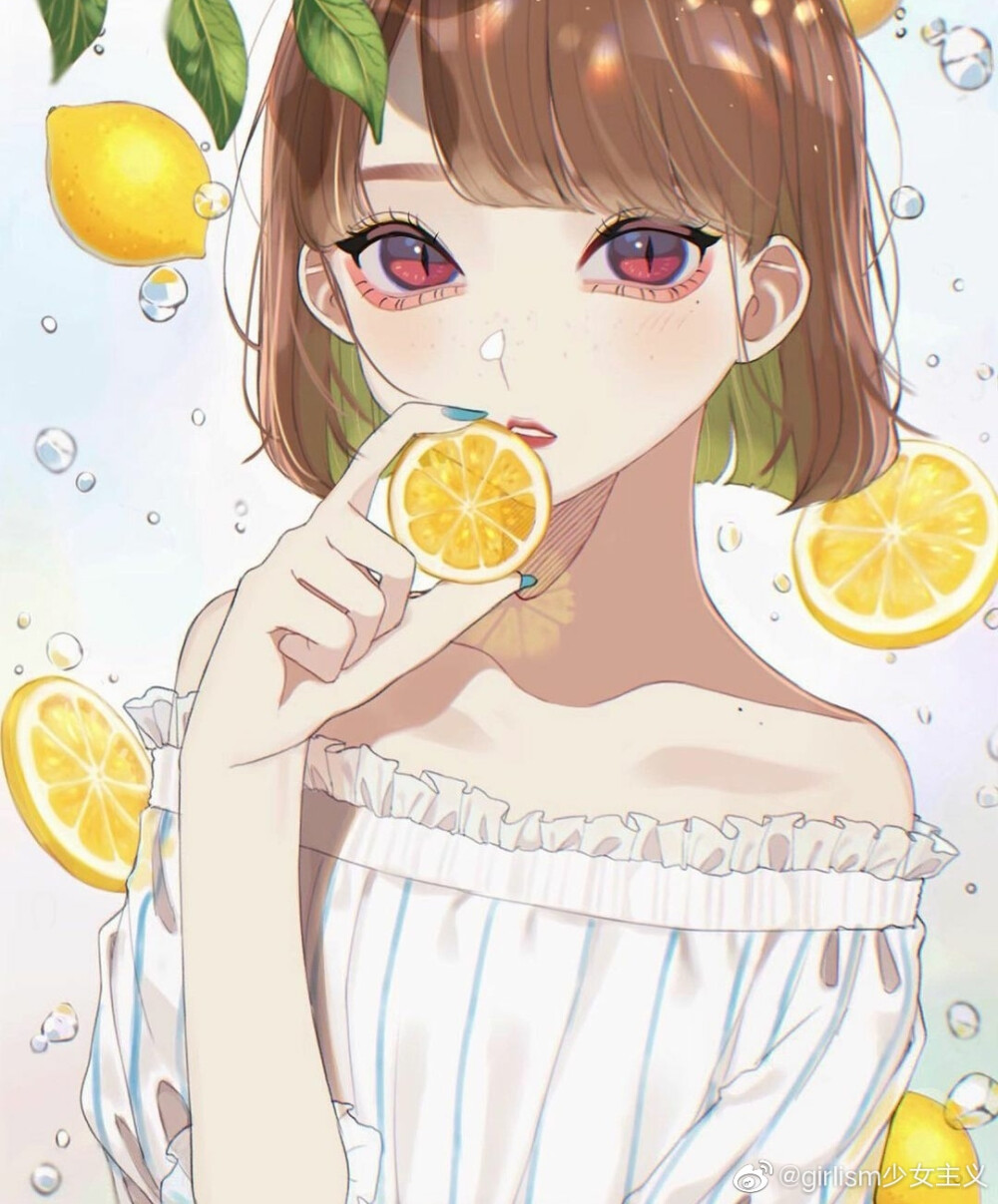 头像美少女动漫