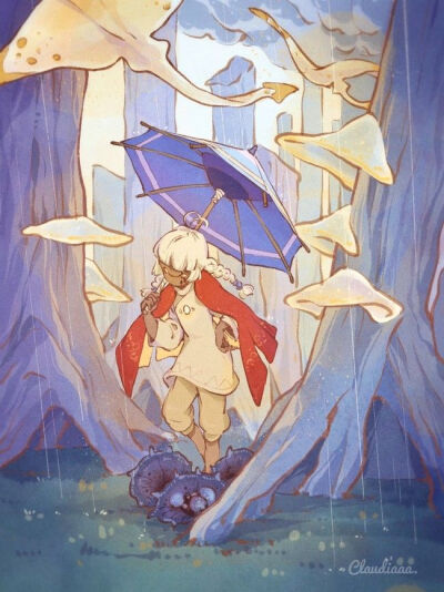 这唯美的画风让我想起了小时候听的故事