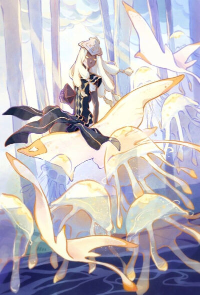 这唯美的画风让我想起了小时候听的故事