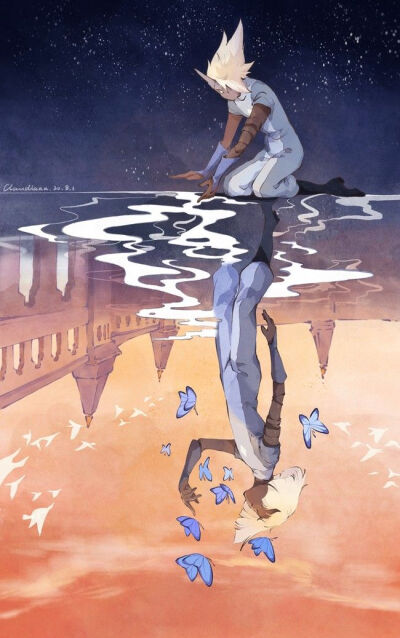 这唯美的画风让我想起了小时候听的故事