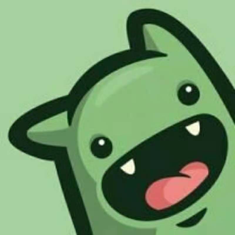 绿色小怪兽情侣头像