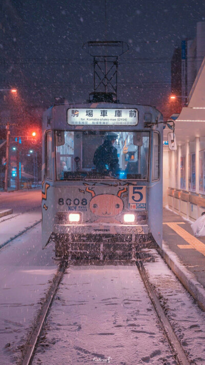 冬日夜景壁纸