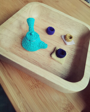 桌景茶具，是不是很有意境