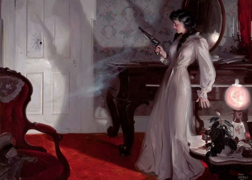 Tom Lovell ​​​画笔下的经典电影