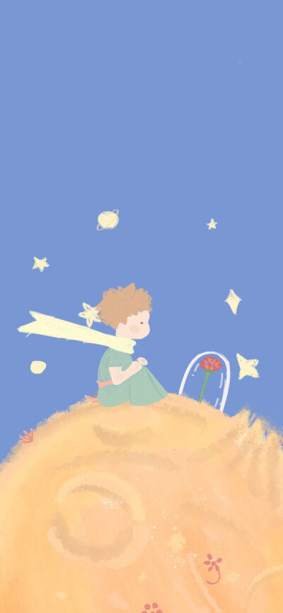 “星星发亮是为了让每一个人有一天都能找到属于自己的星星”
画师：寄喜饼给你喔