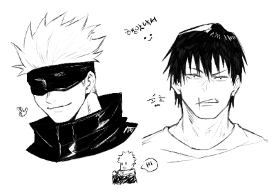 咒术回战 五条悟 伏黑甚尔