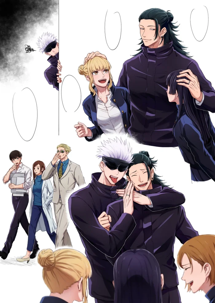 呪術廻戦 懐玉・玉折 五条悟　夏油傑　家入綃子　灰原雄　七海建人 O1CN01y4C95b1EL1A5ZvuDl_!!