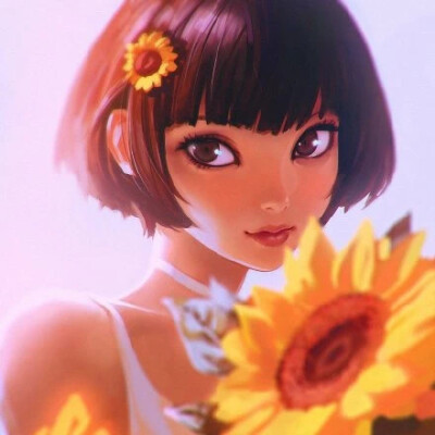  源于插画师 Ilya Kuvshinov