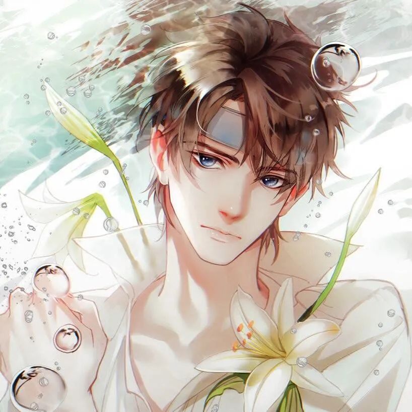 动漫5人男头,动漫组图男